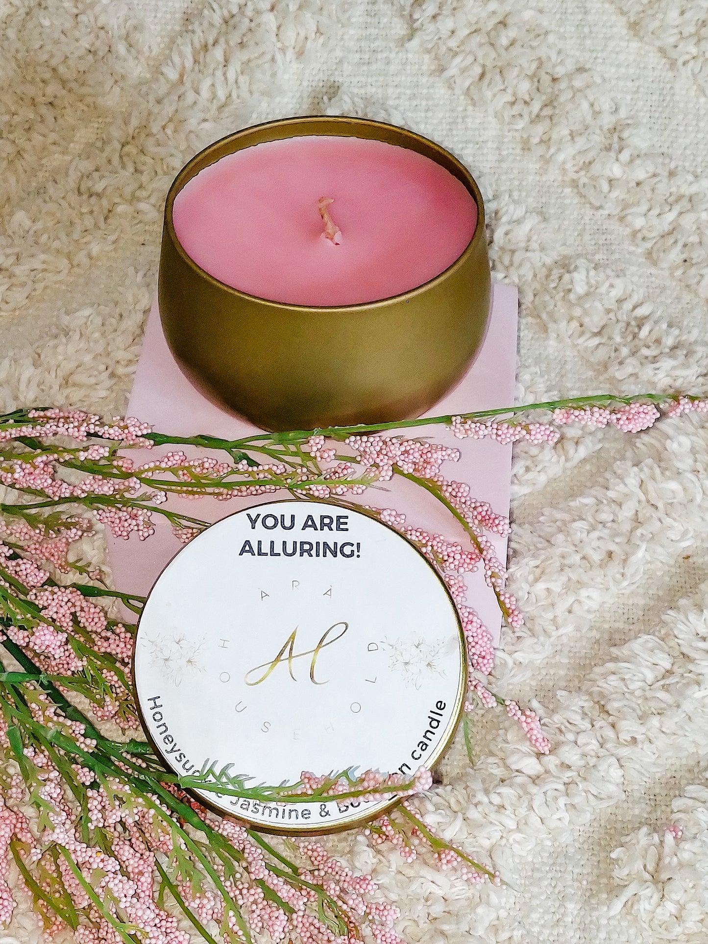 You are Alluring Mini Luxury Candle