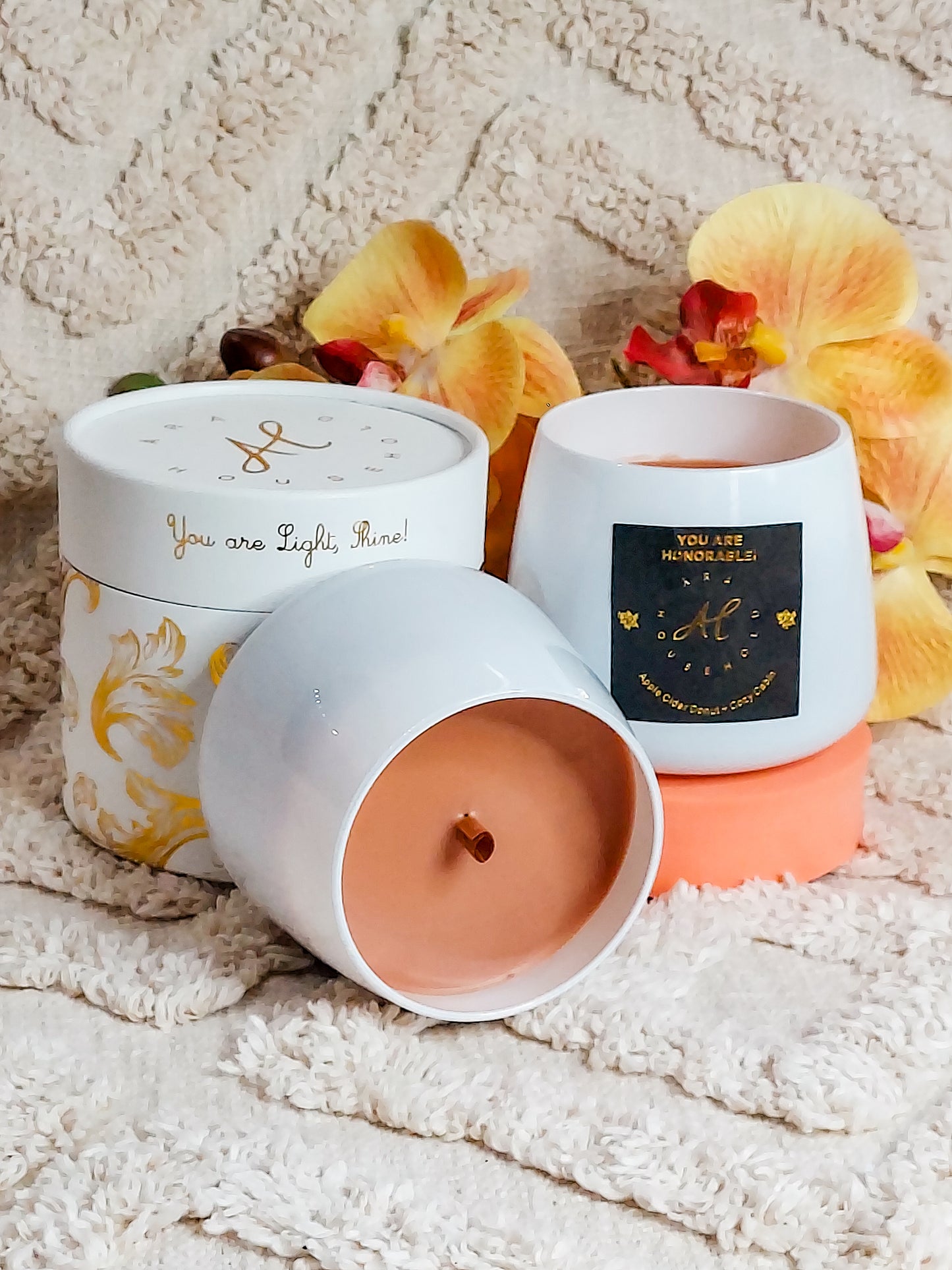 You are Honorable Large Luxury Candle