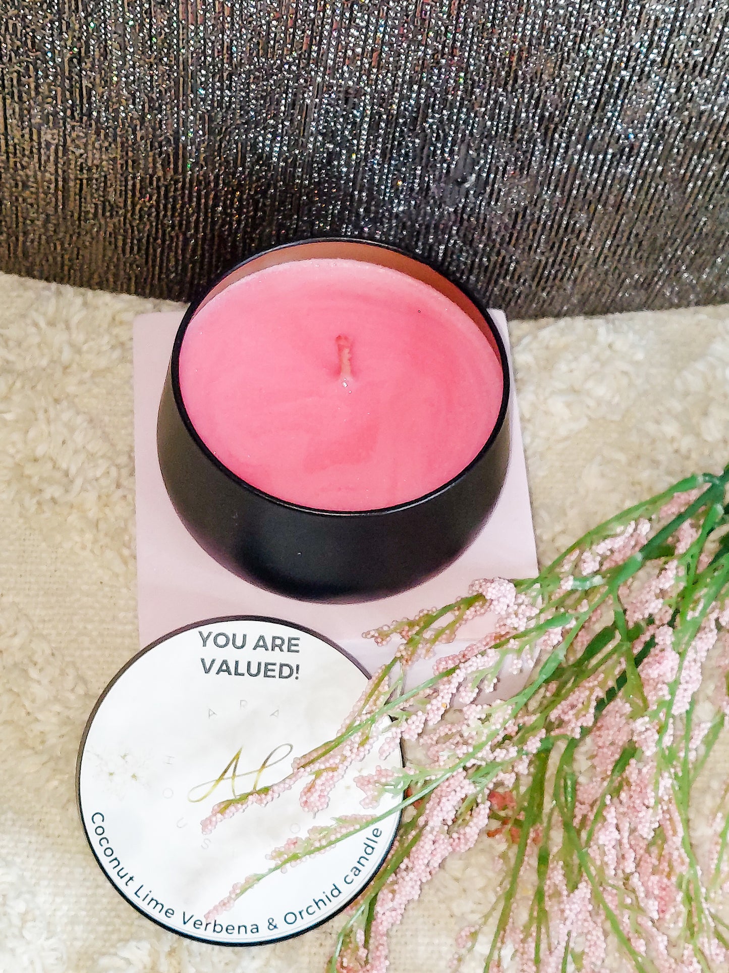You are Valued Mini Luxury Candle